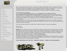 Tablet Screenshot of pampa-traktor.de